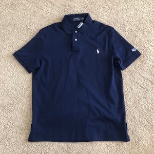 Navy blue Ralph Lauren men’s polo shirt